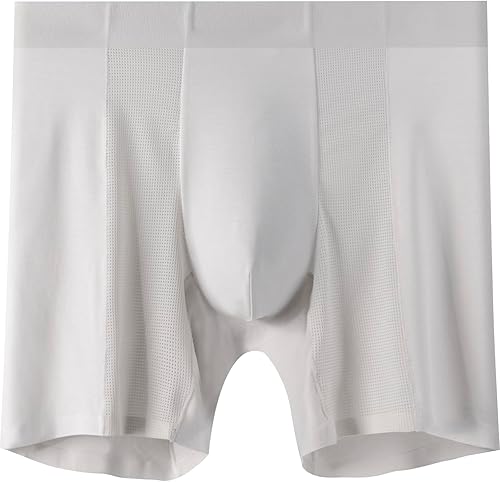 Benziert Mens Athletic Mesh Boxer Briefs Underwear Breathable Moisture-Wicking S