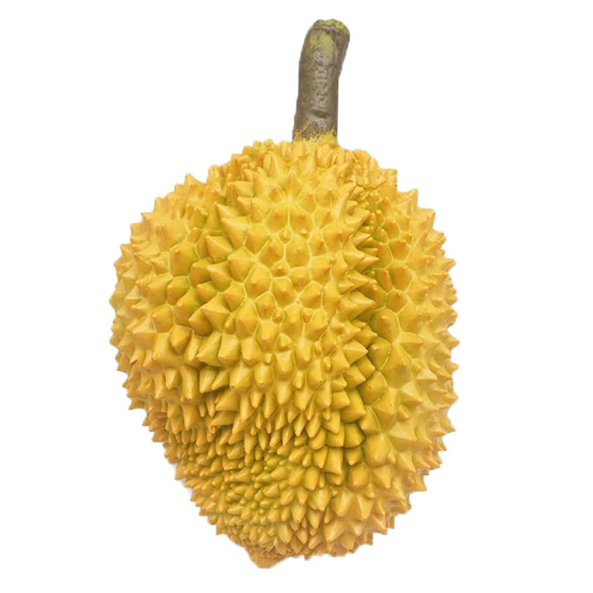 CabilockFake Durian plastic showcase decor cupboard modeling decorate fruit fake fruit durian window simulated fruit models decorations props artificial ornaments durian model accessories