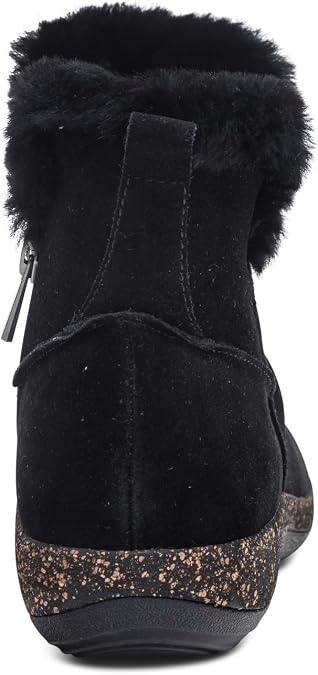 Aetrex Women's Remi Orthopedic Winter Boots for Women - Faux Fur Womens Booties