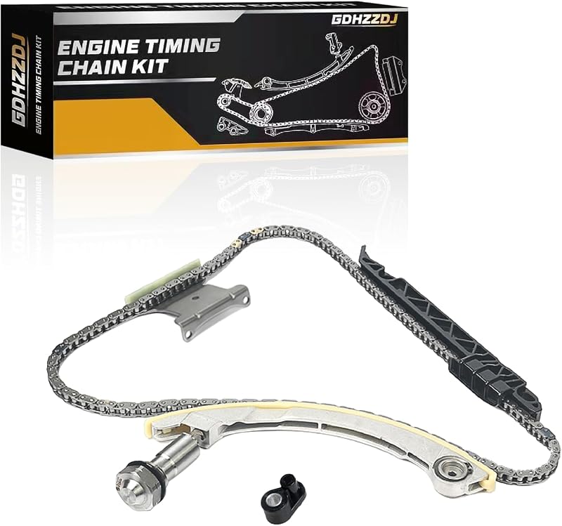 Kit de corrente de distribuição do motor GDHZZDJ com tensionador e guia para Buick, Chevrolet, GMC, Pontiac, Saab e Saturn 2.0L, 2.2L e 2.4L