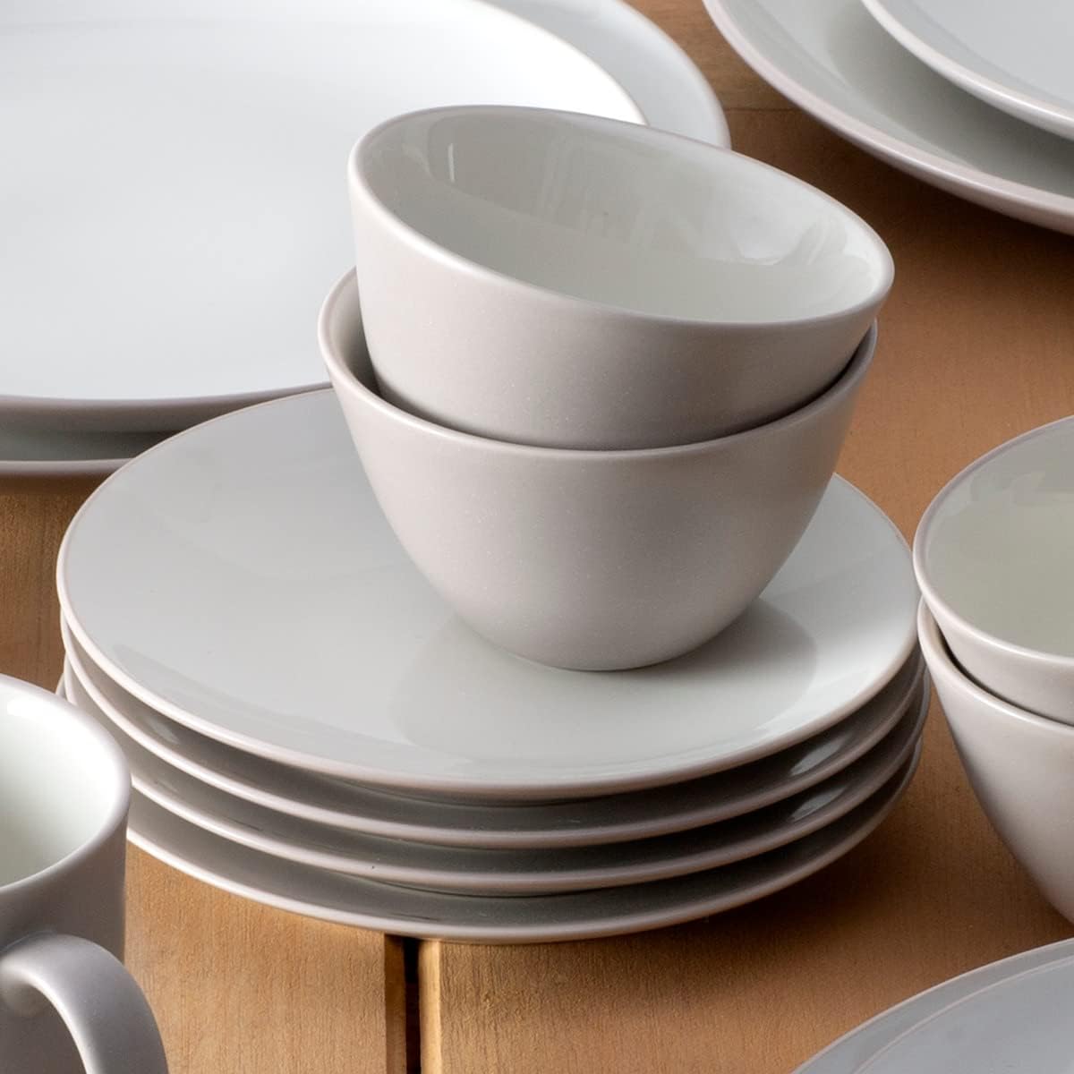 Noritake Colorwave Sand 20-Piece Dinnerware Set, Service for 4