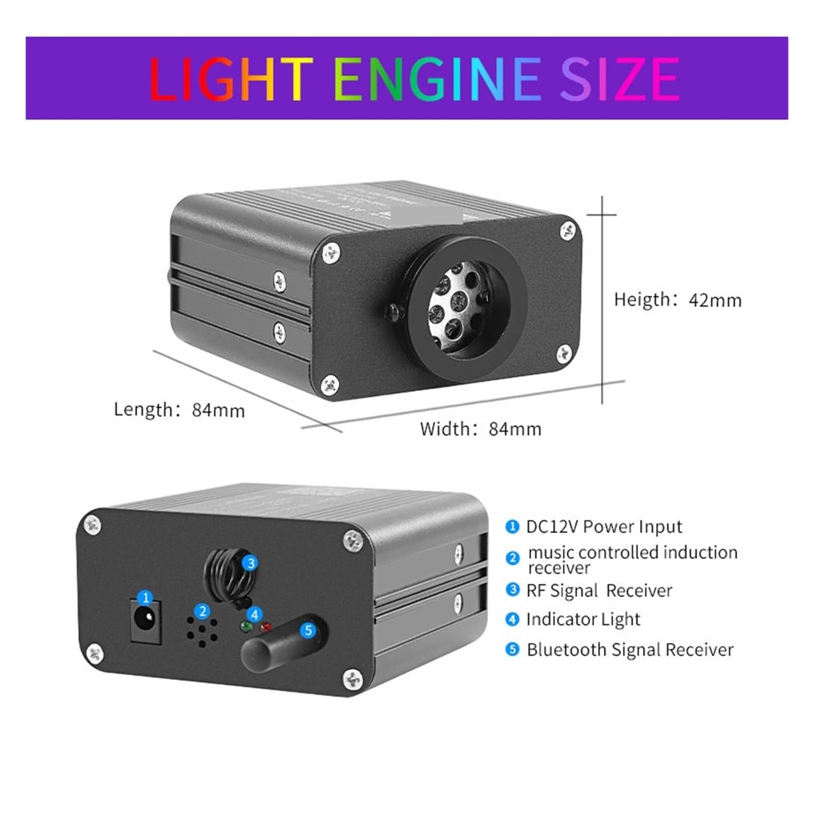 Oświetlenie wnętrza samochodu LED, 16W Twinkle Starry Sky samochód gwiazda sufitowa lampa, światło światłowodowe Led gwiazda dach wnętrze nastrojowe oświetlenie samochód Home Decor Światła nastrojowe
