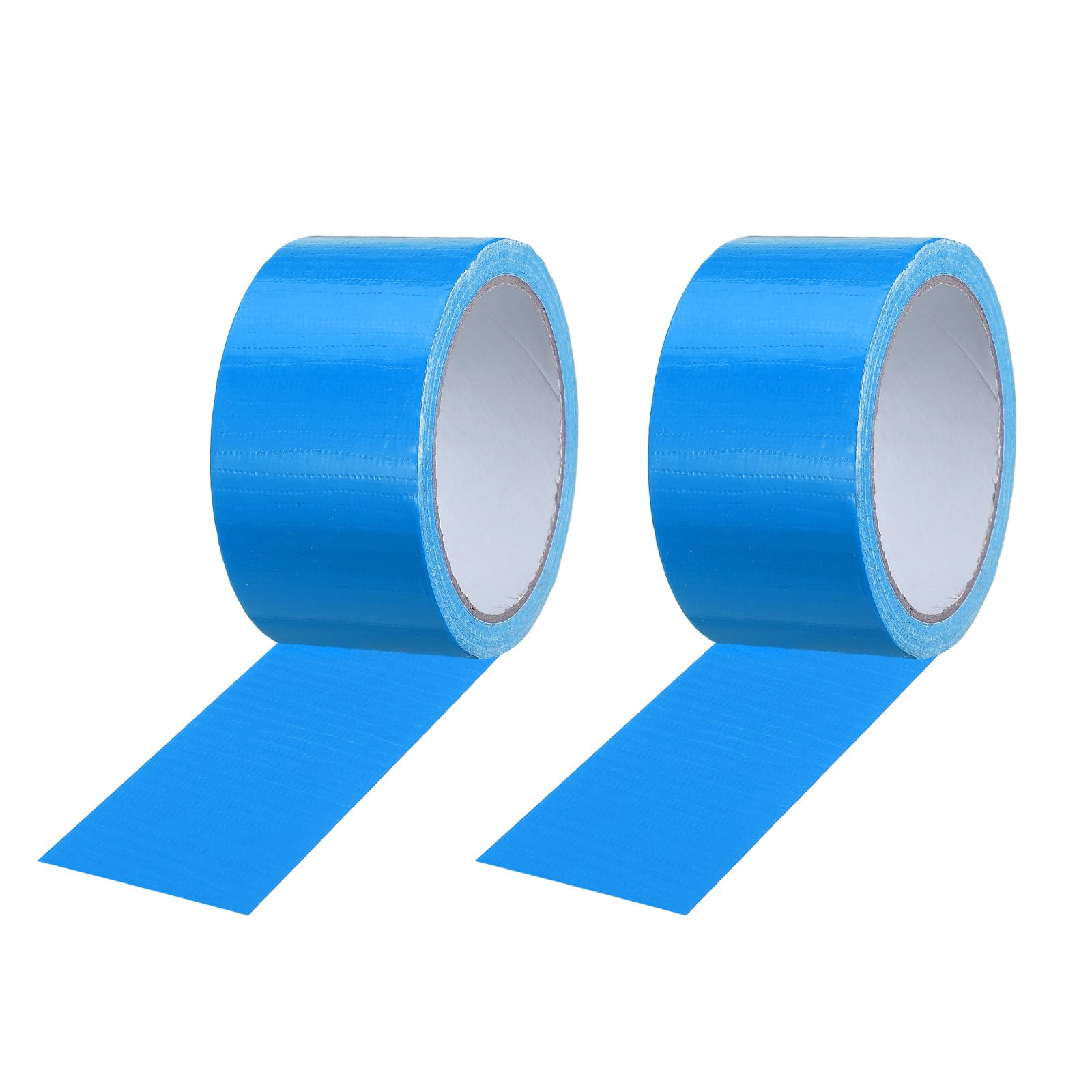 PATIKIL Gaffers Tape 4.8cm x 15 Meters, 2 Pack Waterproof Court Line Tape Floor Marking Kit Matte for Cables Photography Filming Backdrop Sports, Blue