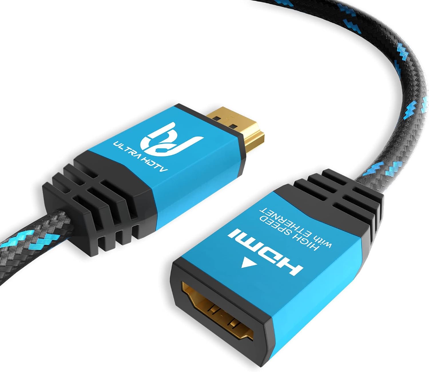 Ultra HDTV premium 4K HDMI cable, HDMI 2.0B, 4K at full 60Hz (no dropped frames), HDR, 3D, 1x Verlängerung, 3 metres