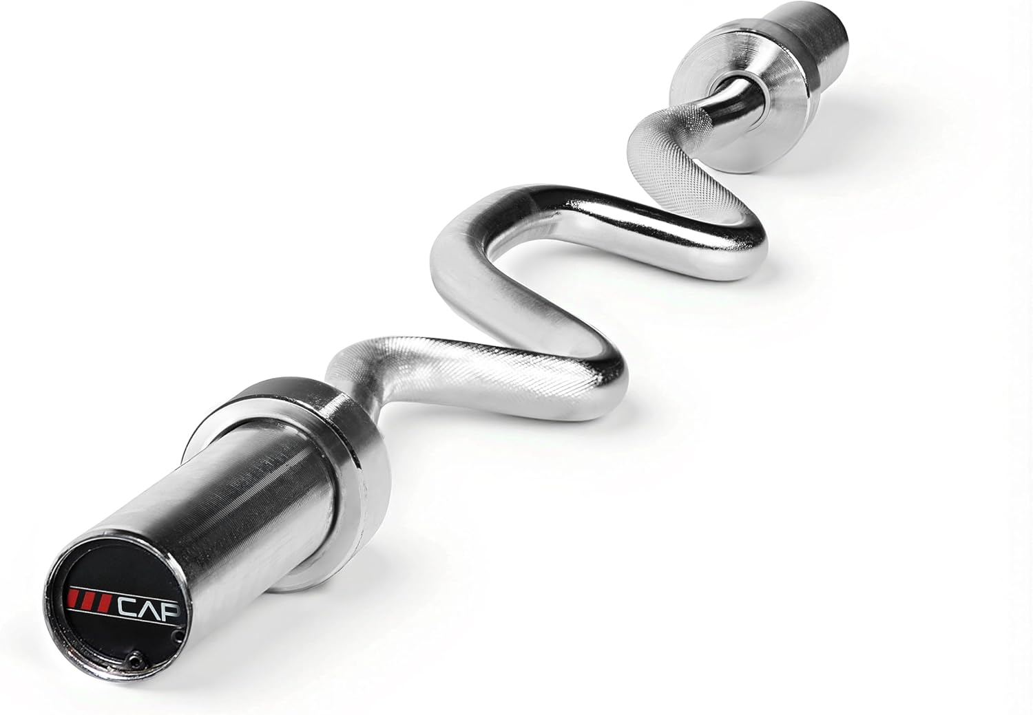 CAP Barbell 48-Inch Super Curl Olympic Barbell for 2-Inch Weight Plates | Multiple Options