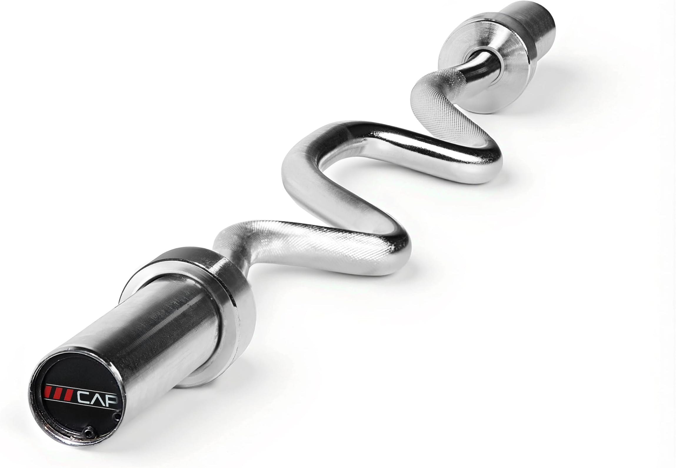 CAP Barbell 48-Inch Super Curl Olympic Barbell for 2-Inch Weight Plates | Multiple Options