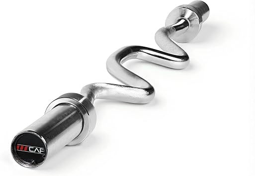 CAP Barbell 48-Inch Super Curl Olympic Barbell for 2-Inch Weight Plates | Multiple Options