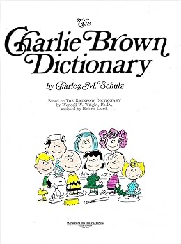 Charlie Brown Dictionary Volume 1: Schulz, Charles