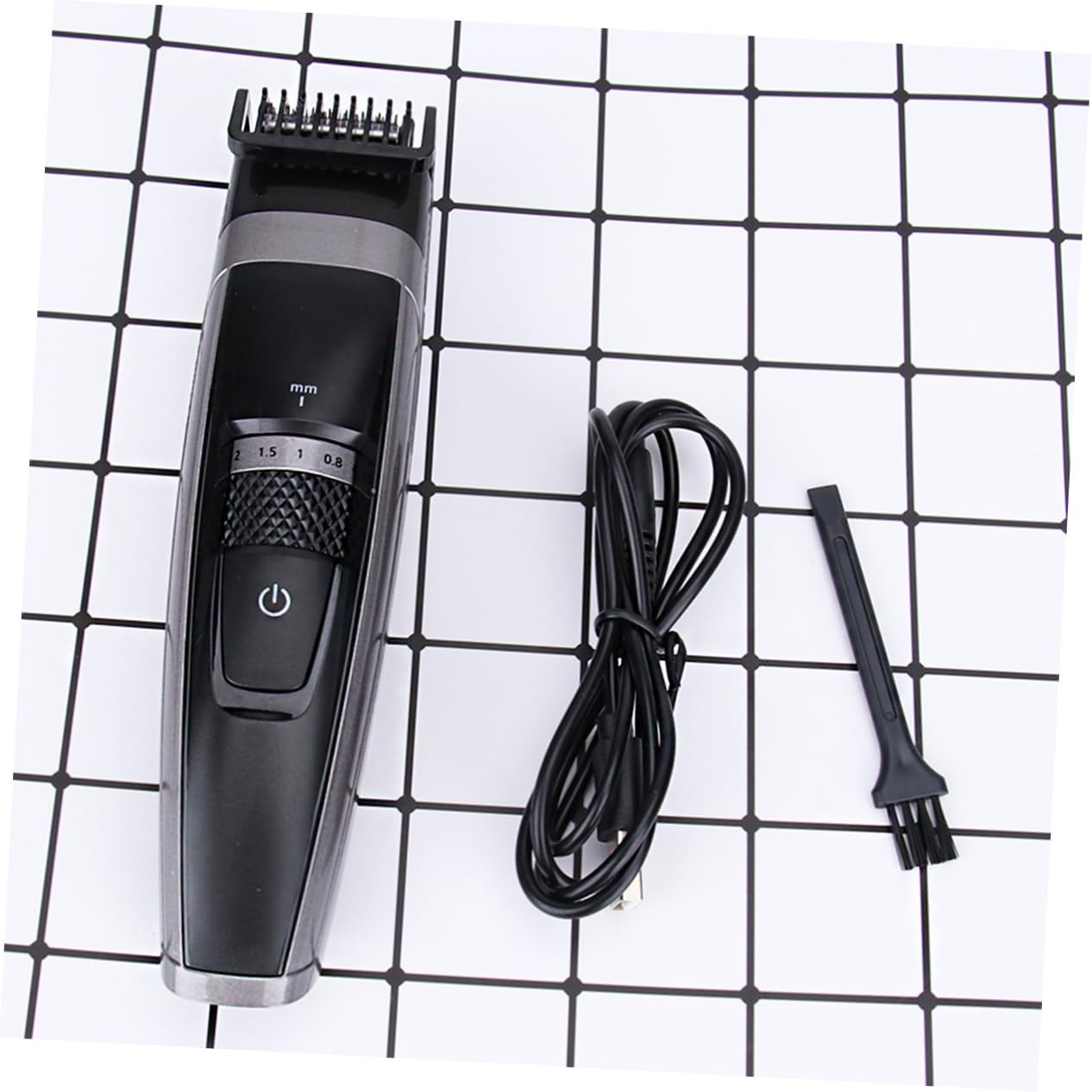 Didiseaon USB Rechargeable Beard Trimmer and Hair Clipper Hair Remover Control for Precision Grooming for Men Facial Care
