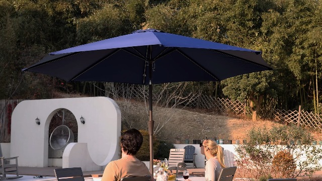 easy way patio umbrellas 10 Easy Pieces: Outdoor Umbrellas