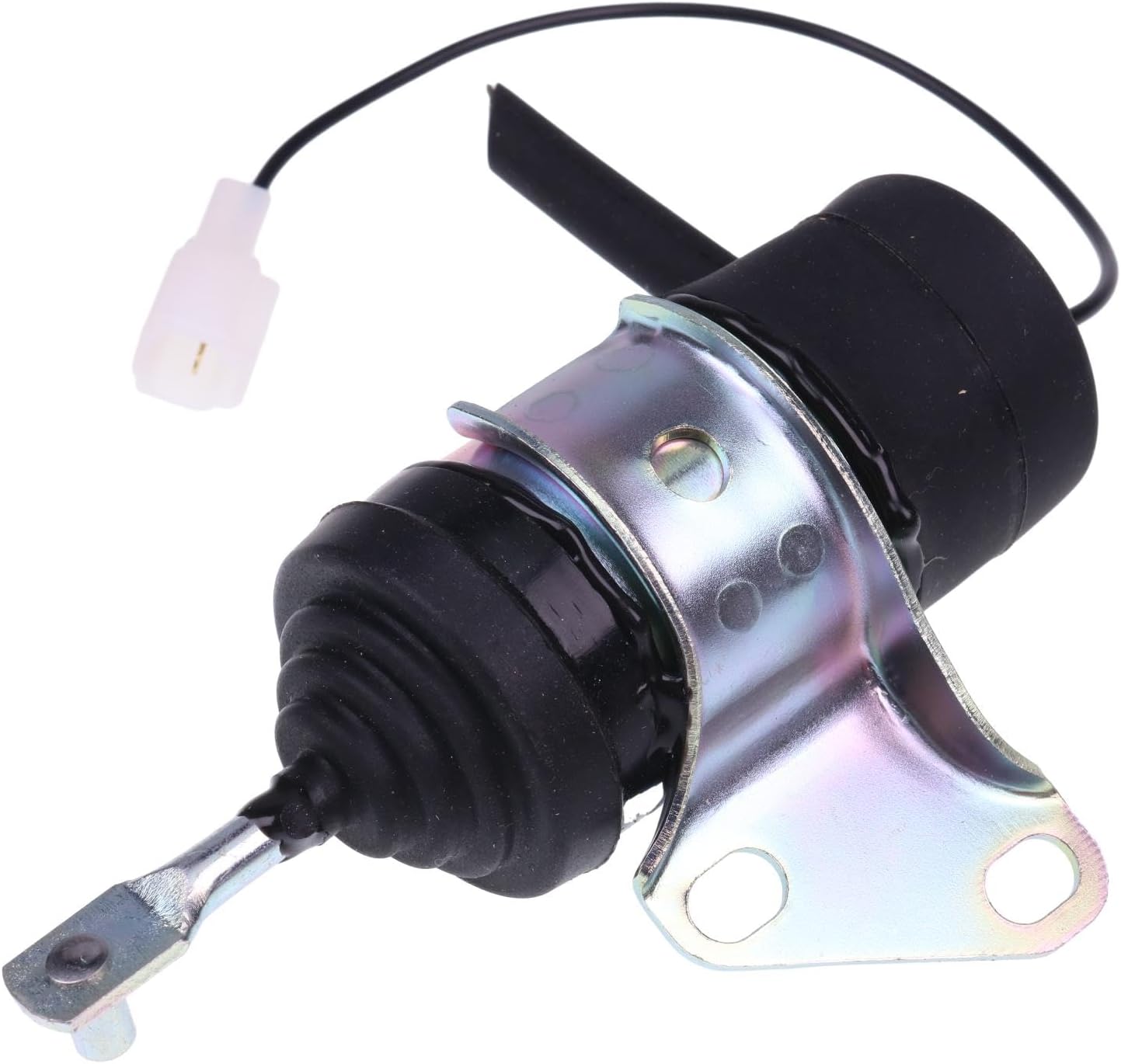 Holdwell Shutoff Fuel Solenoid 6670776 compatible with Bobcat 316 319 320 321 322 323 324 E08 E10 E14 E16 453 463 MT50 MT52 MT55