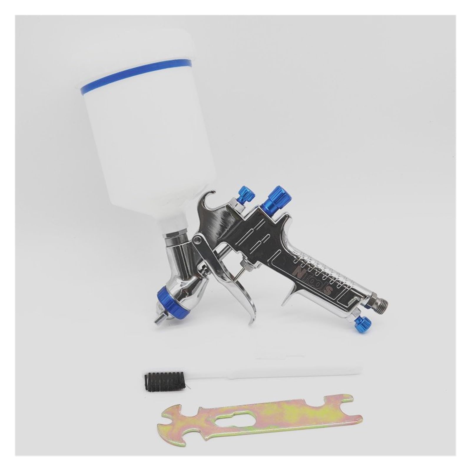 Pistolet de pulvérisation d'air buse 1.5mm et adaptateur H/O haute précision