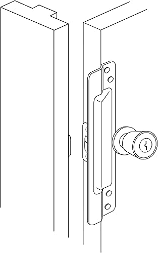 Miniatura 19 de Prime-Line Products U 9503 - Tapa de la placa protectora de cerrojo, U 9500 Gris,Latón,bronce,Acero inoxidable,https:/ www.Yaxa/dp/undefined