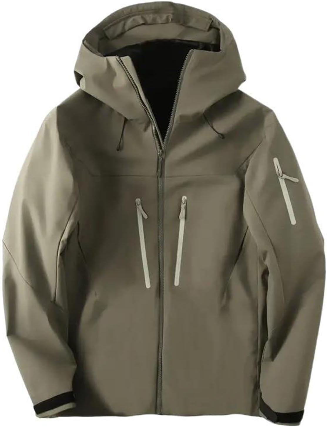 HSQIBAOER Men's Spring Autumn Coats Climbing Camping Fishing Waterproof Travel Hunting Coats For Man