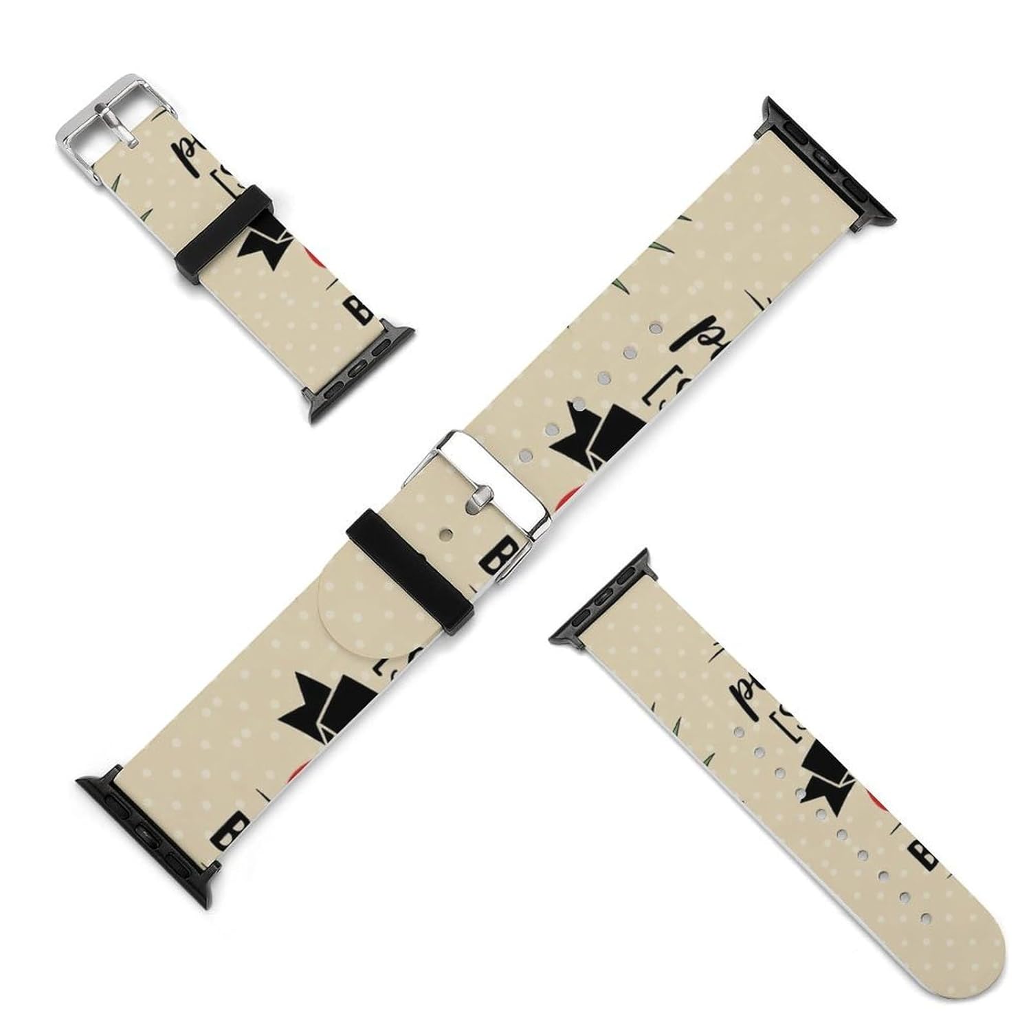 VAFZASC Sport Replacement Silicone Watch Strap Compatible with iWatch Series 11 10 9 8 7 Unique Watch Bands