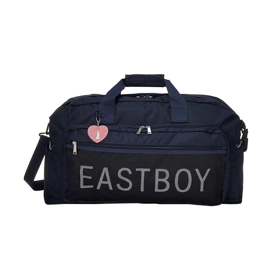 [EASTBOY(イーストボーイ)] シュシュ ボストンバッグ 42L 2〜3泊 EBA53 ネイビー×ホワイト Amazon.co.jp: [EASTBOY(イーストボーイ)] シュシュ ボストンバッグ