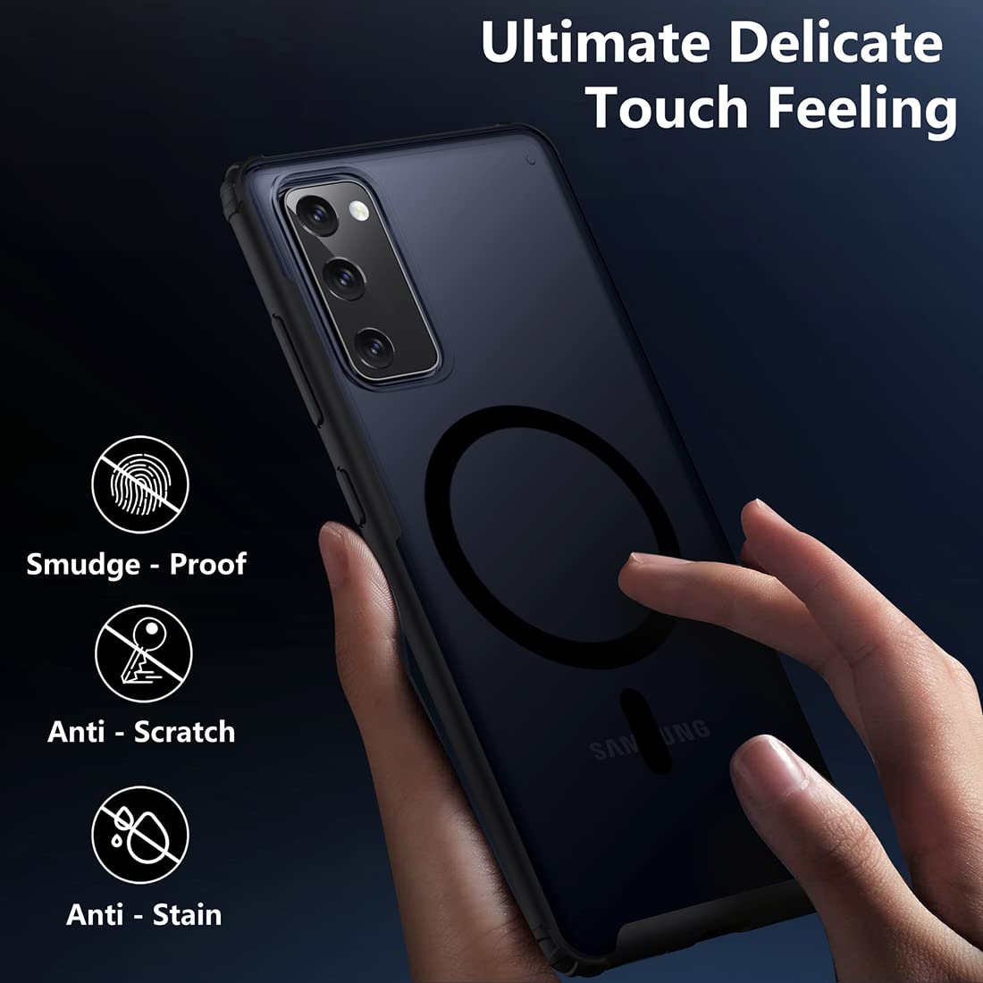 Amazon.com: TIANNIUKE Magnetic Case for Samsung Galaxy S20 FE 5G