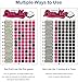 Jacer Products 13 Player Line Up Board (13 Player Line Up Board, Pink)