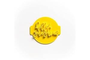"Hello Sunshine" Embosser No. 93: Illuminate Your Baking Creations