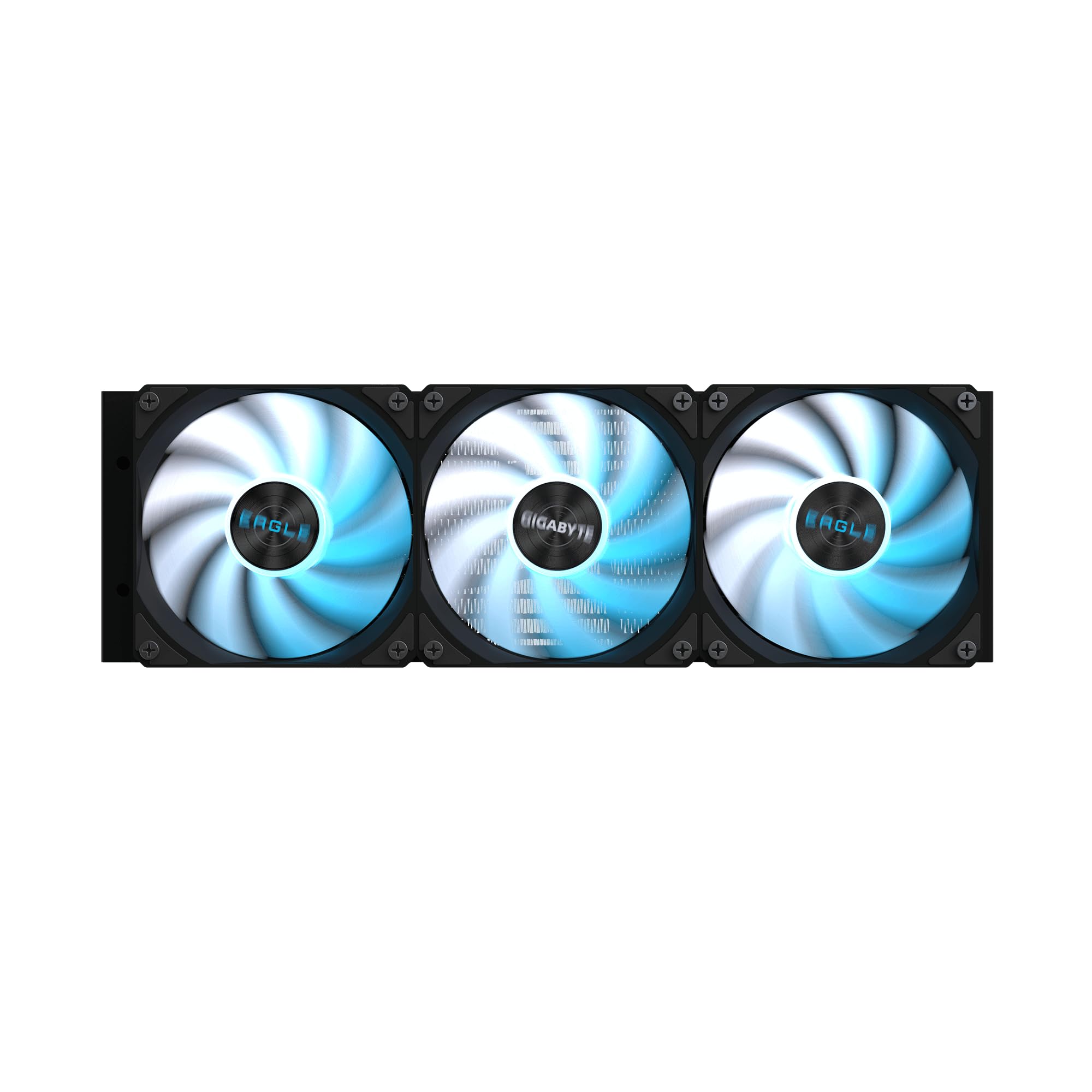 GIGABYTE Eagle 360 Refrigeración Líquida para CPU - 3x120mm Ventiladores ARGB, Pantalla LCD a Color, Daisy-Chain, Compatible con Intel LGA 1851 y AMD AM5