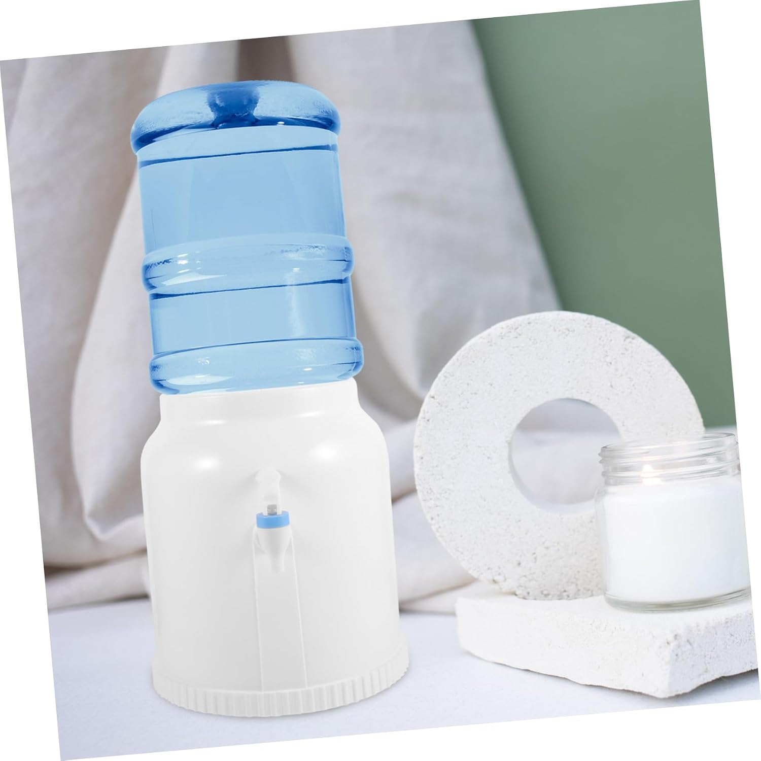 Water Bottle Bracket Desk Mount for Cold Water Dispenser Countertop Office Use