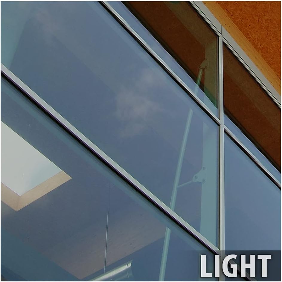 BDF NA50 Window Film Sun Control and Heat Rejection Natural Black 50 (Light) - 48in X 14ft