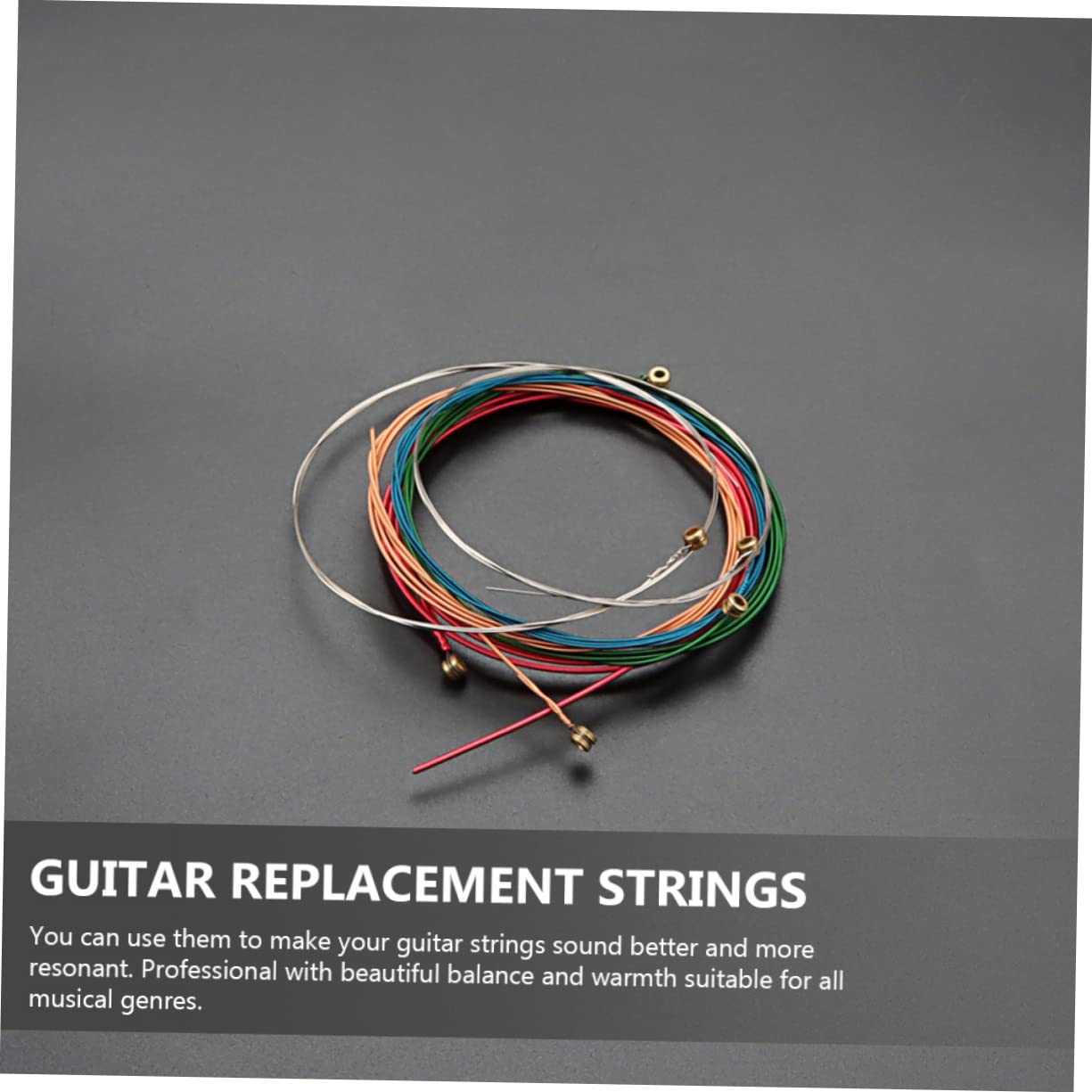 ifundom 24stücke Gitarrensaiten Aus Ersatzsaiten Für Folk-gitarre Hochwertige Langlebige Gitarrensaiten Optimale Klangqualität Für Musiker Für Akustik Und Klassikgitarre