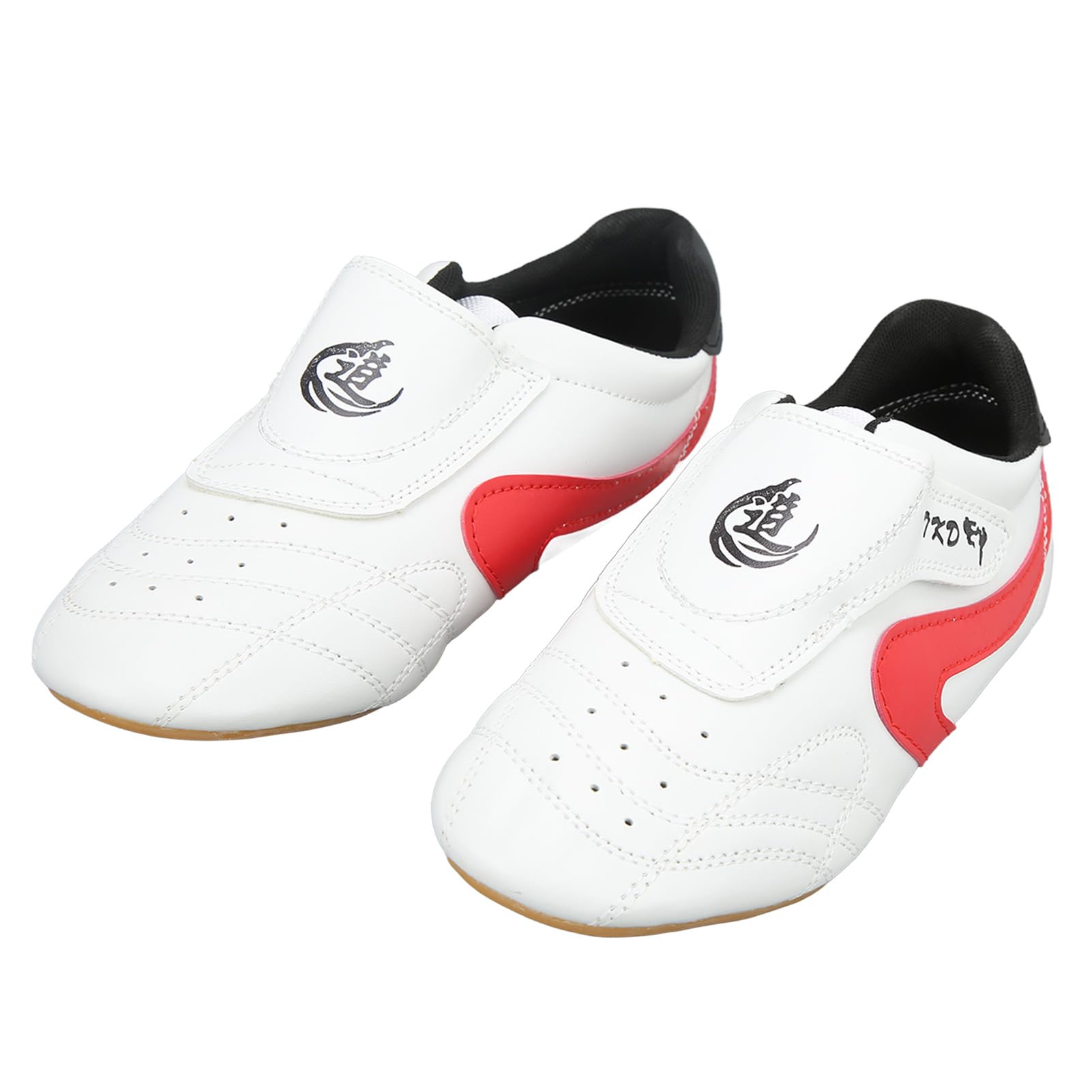 JTLB Zapatillas ligeras de taekwondo, unisex para adultos, suela Oxford de piel sintética transpirable, diseño simple, excelente durabilidad (43)