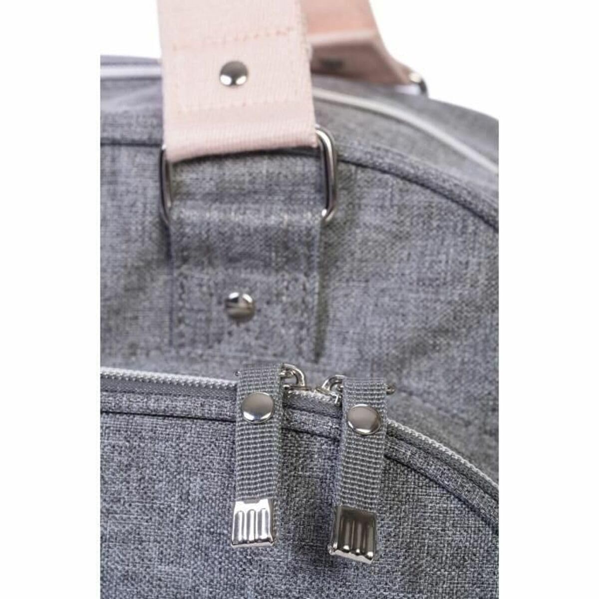 Sac à langer Baby On Board - Urban Sweet Pink (Gris/Rose) avec Sac Repas Isotherme Inclus