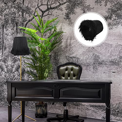 Callaron Lamp Shade Black Lamp Shade Romantic Lamp Shade Cloth Lamp Shade Decorative Lamp Cover For Living Room Bedroom #TOP7