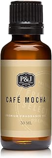 P&J Fragrance Oil - Cafe Mocha 30ml - Candle Scents, Soap Making, Diffuser Oil, Fresh Scents