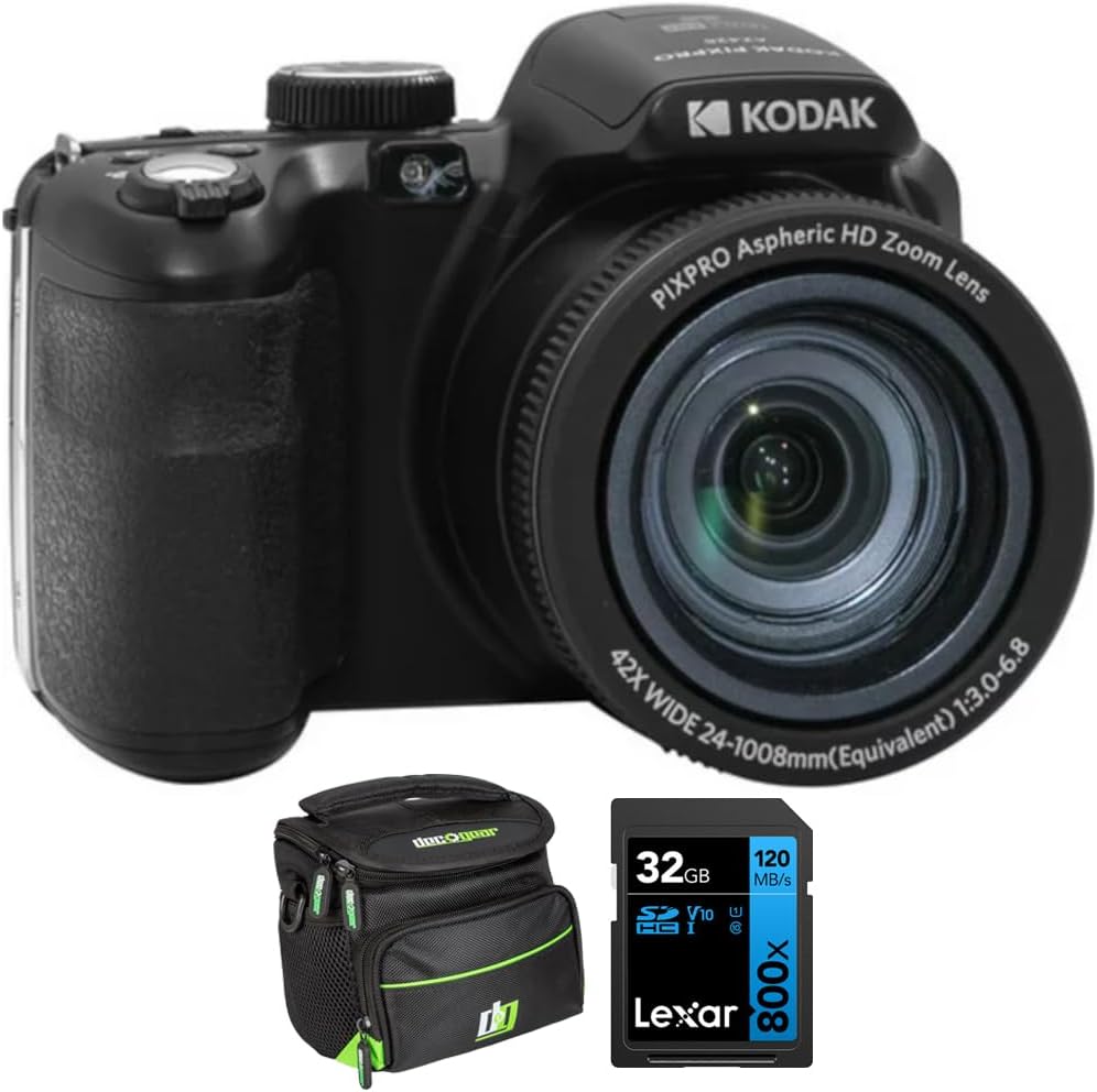 Kodak PIXPRO AZ425BK 20.7 Megapixel Bridge Camera Black