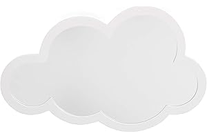 Little Love by Nojo – White Cloud Cloud Mirror for Wall