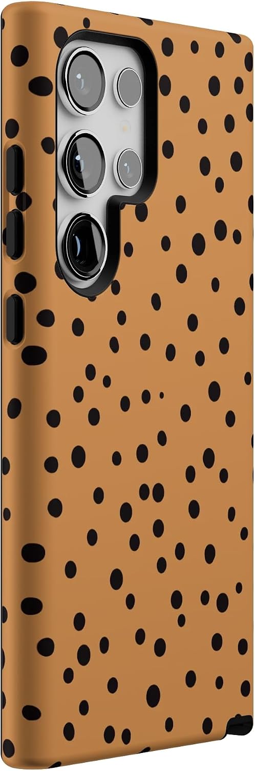 Casely Galaxy S24 Ultra Case | Spot On | Dotted Animal Print | Essential Slim Dual-Layer Protective Design