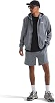 The North Face Men's Evolution Simple Dome Full Zip Hoodie | 2 Piece Hood with Adjustable Drawcord, Ribbed Collar & Hem