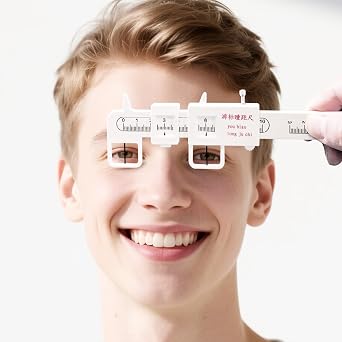 PD Ruler for Eyeglasses Pupillary Distance Ruler PD Measurement Tool 1 Pack