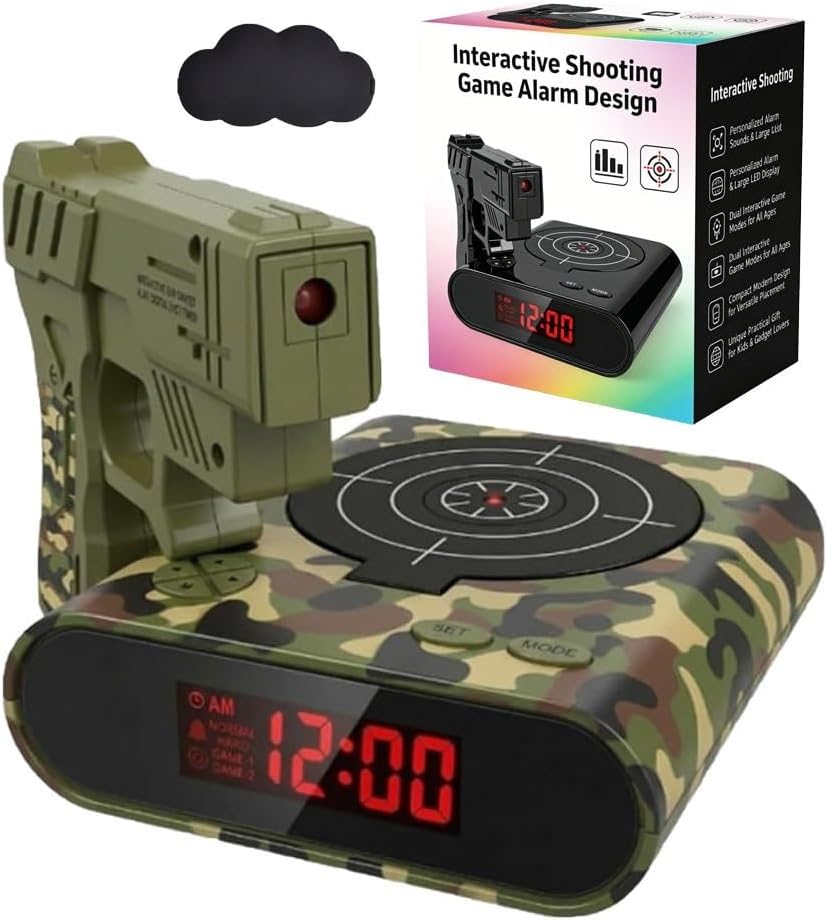 1 pcs 1 Pack 1 Count 1 piece 1 Set Alarm Clock Pack of