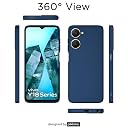 Pikkme Back Cover Camera Protection Shockproof Soft Matte Silicone Back Case for iQOO Z9 Lite 5G | Vivo T3 Lite 5G | Vivo Y18 | Y18e | Y03 (Blue) gallery image