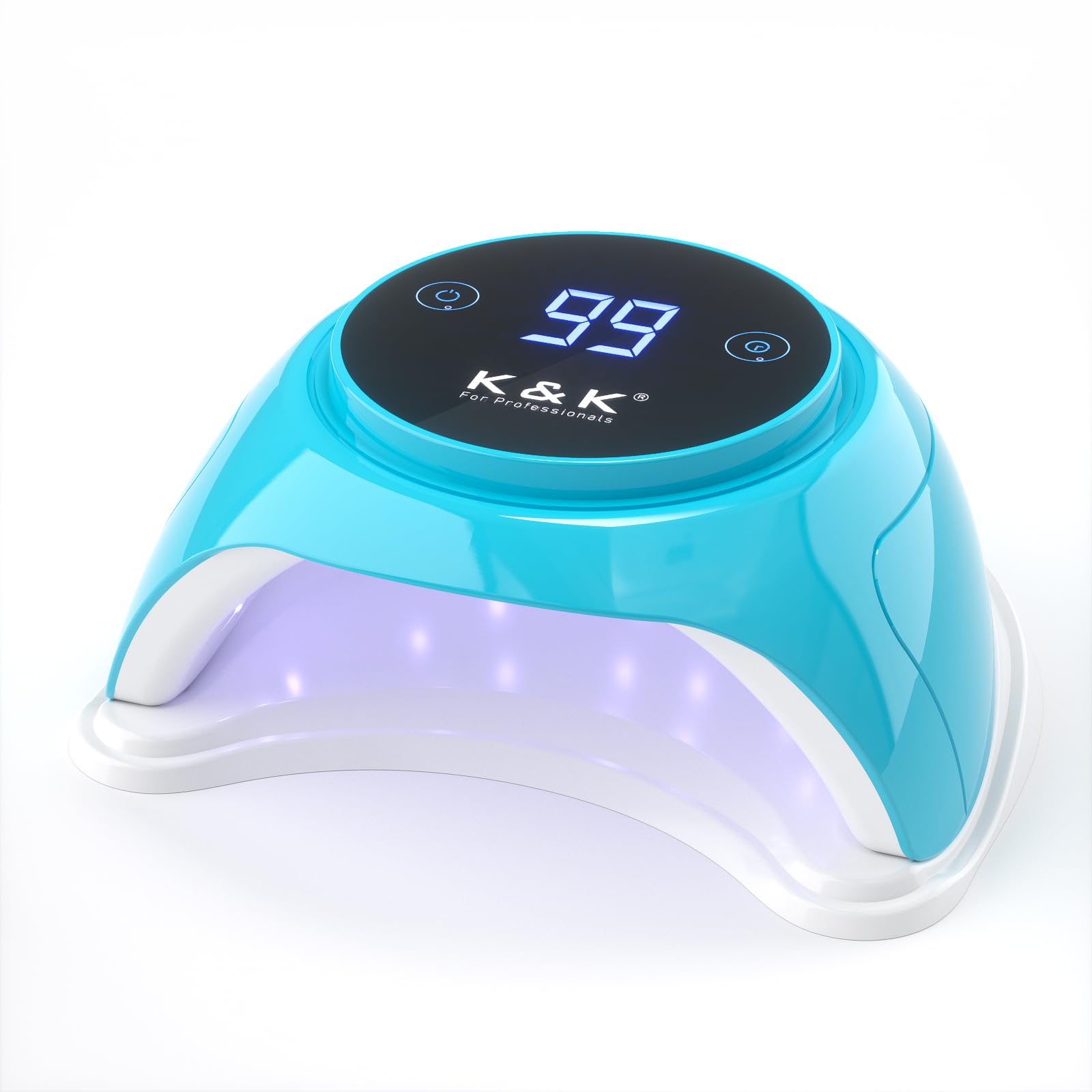 UV LED Nail Lamp, UV Light Dryer for Nails Gel Polish with 24 Beads 4 Timer, Professional for Home Salon Nail Art Tools