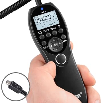 Ayex AX-3 DC0 Timed Control Compatible with Nikon D800 D700 D300s D2 D3 D4