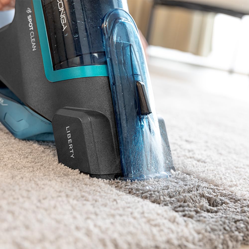Cecotec Aspirapolvere Tapicerias Conga Hand Carpet&Spot Clean 2500 50W 3 in 1 ;Aspirapolvere Pulito e Aspira, Liquidi e Solidi, 2 Serbatoi da 350 ml di Acqua sporca e pulita, Autonomia 25 min
