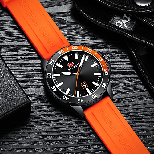 Image of AIMES Mens Watches Chronograph Waterproof Sport Military Watch for Men Analog Quartz Movement Stylish Wrist Watch Elegant Gift Watch for Men