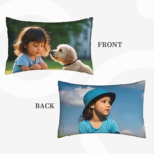 Miniatura 4 de Funda de almohada personalizada con foto, funda de almohada personalizada de 14 x 20 pulgadas, regalos para la madre, funda de almohada