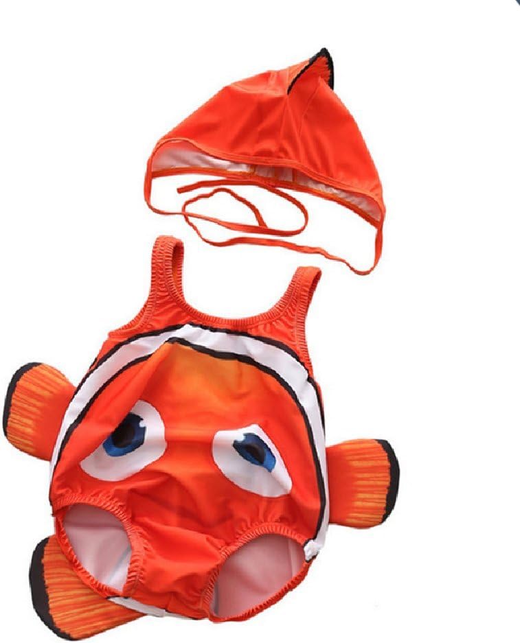 Tingping Unisex Baby Beach Wear Little Fish Bathing Suit 6months-3Y Swimsuit