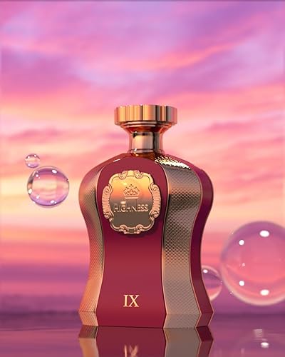 Miniatura 3 de Afnan Highness Maroon Eau De Parfum Unisex de Lujo, 3.4 onzas líquidas