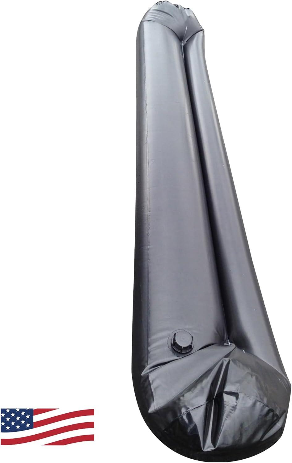 Quick Dam Water Curb – Reusable Water-Filled Flood Barrier for Containing & Diverting Water – Dual-Chamber Design, Compact Storage – 5ft Length