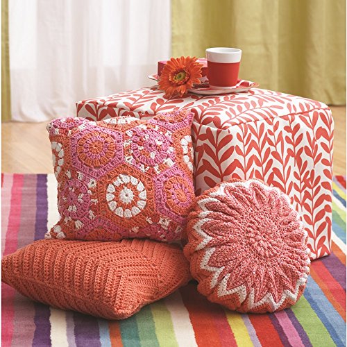 Image of Lily Sugar 'N Cream The Original Solid Yarn, 2.5oz, Medium 4 Gauge, 100% Cotton - Country Red - Machine Wash & Dry