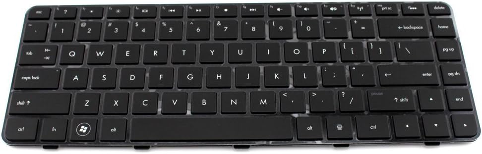 Generic New Black Laptop US Keyboard with Backlit for HP Pavilion dm4 dm4-1000 DM4-1060US DM4-1160 DM4-1100 DM4-2100 Series Part Number 598891-001 9Z.N4FBV.101 6037B0049701