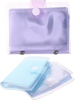 MAGICLULU 3pcs Glitter Photo Album Card Holder for Instant Prints PP