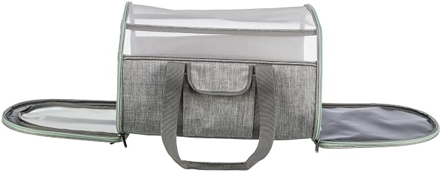 Foto 6 de 6 de TRIXIE Bolsa Dillon, 33 × 32 × 54 cm, Gris/Menta
